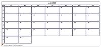 Choisissez les zones des vacances scolaires à afficher dans ce calendrier de juin 2020