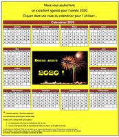 Bonne année 2020 Bonne année 2020