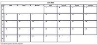 Choisissez les zones des vacances scolaires à afficher dans ce calendrier de juin