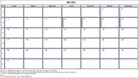 Choisissez les zones des vacances scolaires à afficher dans ce calendrier de mai 2027 Choisissez les zones des vacances scolaires à afficher dans ce calendrier de mai 2027
