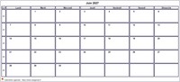 Choisissez les zones des vacances scolaires à afficher dans ce calendrier de juin 2027 Choisissez les zones des vacances scolaires à afficher dans ce calendrier de juin 2027