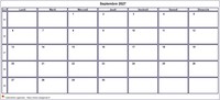 Choisissez les zones des vacances scolaires à afficher dans ce calendrier de septembre 2027 Choisissez les zones des vacances scolaires à afficher dans ce calendrier de septembre 2027