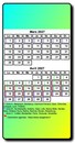 Calendrier 2027 bimestriel style iPhone