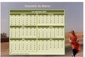Calendrier 2027 artistique semestriel à imprimer, format mini de poche, avec photo Calendrier 2027 artistique semestriel à imprimer, format mini de poche, avec photo
