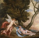 Amour et Psyché - Antoine van Dyck
