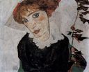 Portrait de Walburga Neuzil (Walli) de Egon Schiele