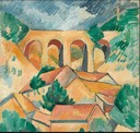 Le Viaduc à l'Estaque - Georges Braque - 1908