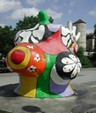 Niki de Saint Phalle - une Nana exposée à Hanovre 