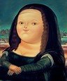 Mona Lisa - La Joconde- de Fernando Botero Angulo
